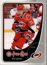 2010-11 O-Pee-Chee Carolina Hurricanes Hockey Card #438 Jussi Jokinen