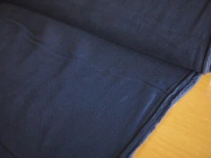 Hilco Sport Fleece dunkelblau dünner warmer Fleecestoff für Kleidung Decken - Bild 1 von 8