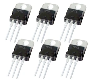 Transistor Voltage Regulators TO 220 TIP102 to TIP42C Three Terminals 10 Pcs Lot - Picture 1 of 6