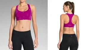 Neu mit Etikett Under Armour Protegee High Impact Sport-BH 1236590 MAGENTA SHOCK 32C - Bild 1 von 8