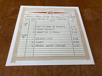 JASON ISBELL & THE 400 UNIT Live From Welcome To 1979 12" Vinyl LP RSD Exclusive - Image 1 of 4