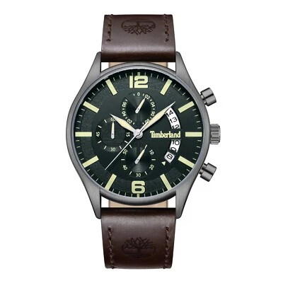 Timberland Reloj Hombre Analógico Con Multi Funciones Con Correa De Cuero TDWGC9001203 Foto 1 de 4