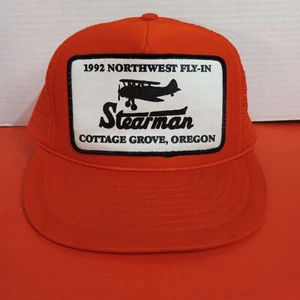 De colección 1992 Stearman Cottage Grove Oregon Snapback Gorra Gorra Noroeste OTTO - Imagen 1 de 7