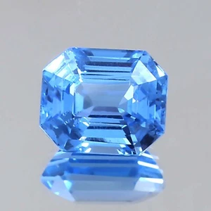 11x9 MM Natural Flawless Ceylon Fancy Blue Spinel Radiant Cut Loose Gemstone - Picture 1 of 4