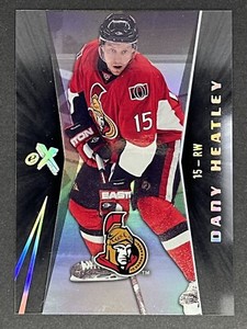 2008-09 Fleer Ultra Dany Heatley eX Essentials Credentials #12 Ottawa Senators