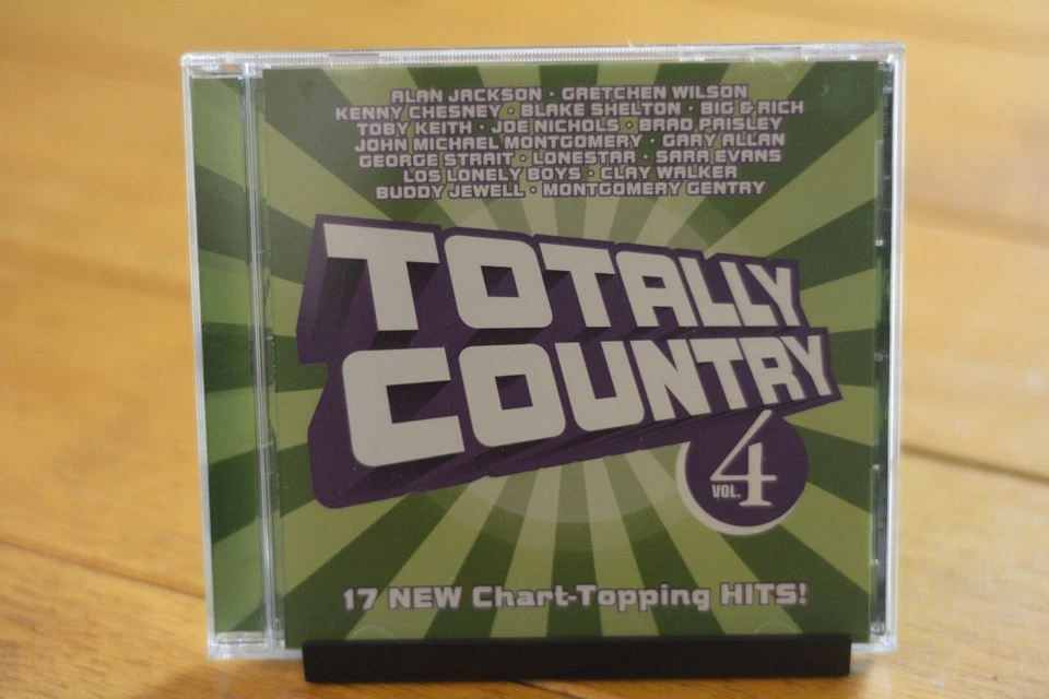 VARIOUS "TOTALLY COUNTRY VOL 4" CD [LIKE NEW DISC] [121] - Imagem 1 de 4