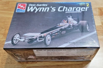 AMT Ertl Don Garlits Wynn's Charger Vintage 1994 1:25 Model Kit FACTORY SEALED - Image 1 of 3