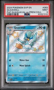 Quaxwell 2024 Pokemon Svp En-Sv Black Star Promo #083 PSA 9 - Picture 1 of 2