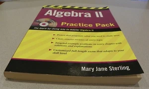 Algebra II Practice Pack & CD CliffNotes by Mary Jane Sterling (2010, Paperback - Picture 1 of 10