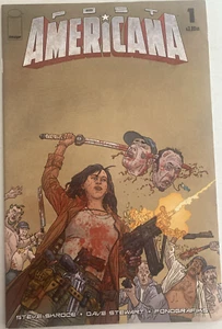 POST AMERICANA.  NUMBER 1.  DECEMBER 2020. VARIANT. IMAGE COMICS. NM. - Picture 1 of 7