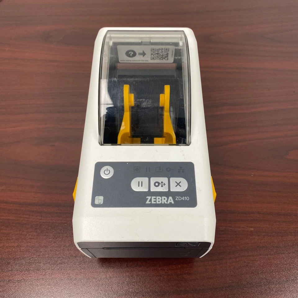 Zebra ZD410 Thermal Label Printer ZD41H22-D01E00EZ / No Ethernet - Image 1 of 4