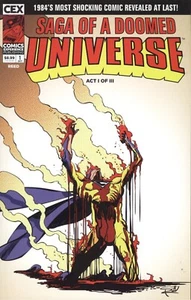 SAGA OF A DOOMED UNIVERSE #1 COVER A SCOTT REED VF/NM CEX COMICS EXPERIENCE - Picture 1 of 1