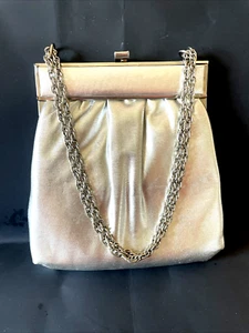 VINTAGE MARDANE SILVER HANDBAG - Picture 1 of 8