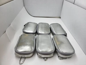 NEW ANTIQUE STYLE SILVER CARRYING CASE W/BELT CLIP FOR NINTENDO 3DS XL #M13 - Picture 1 of 9