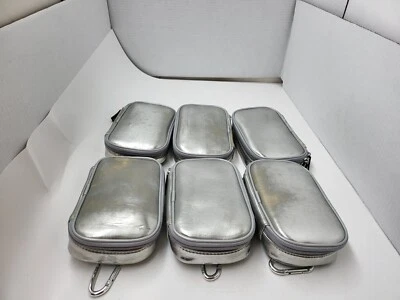 NEW ANTIQUE STYLE SILVER CARRYING CASE W/BELT CLIP FOR NINTENDO 3DS XL #M13 - Image 1 of 4