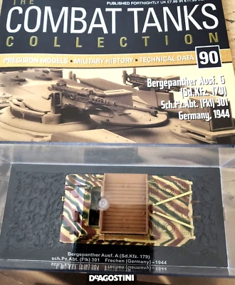 WW2 Combat Tanks 1:72 #90 Mag Bergepanther (Sd.Kfz.179) Frechen Germany 1944 - Image 1 of 4
