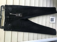 ROHM stretch Denim Men’s Skinny Leg Jeans raven wash size 31x34