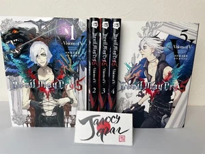 Devil May Cry 5 Visions of V 1-5 set Japanese Ver. Comic Manga DMC5 Game CAPCOM - Picture 1 of 17
