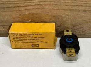 Twist Lock Receptacle HBL2320 Hubbell 20A 250V AC - Picture 1 of 12