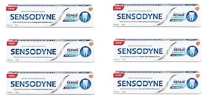 6er Pack Sensodyne Reparatur & Schutz mit NOVAMIN 70 g schneller Versand - Bild 1 von 8