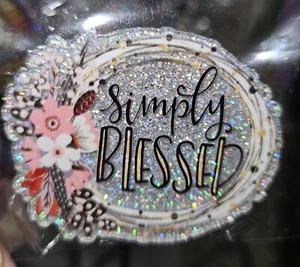 Simply Blessed Faith Cell Phone Pops Socket New Tablet Phone Accessory Gift - Photo 1 sur 2