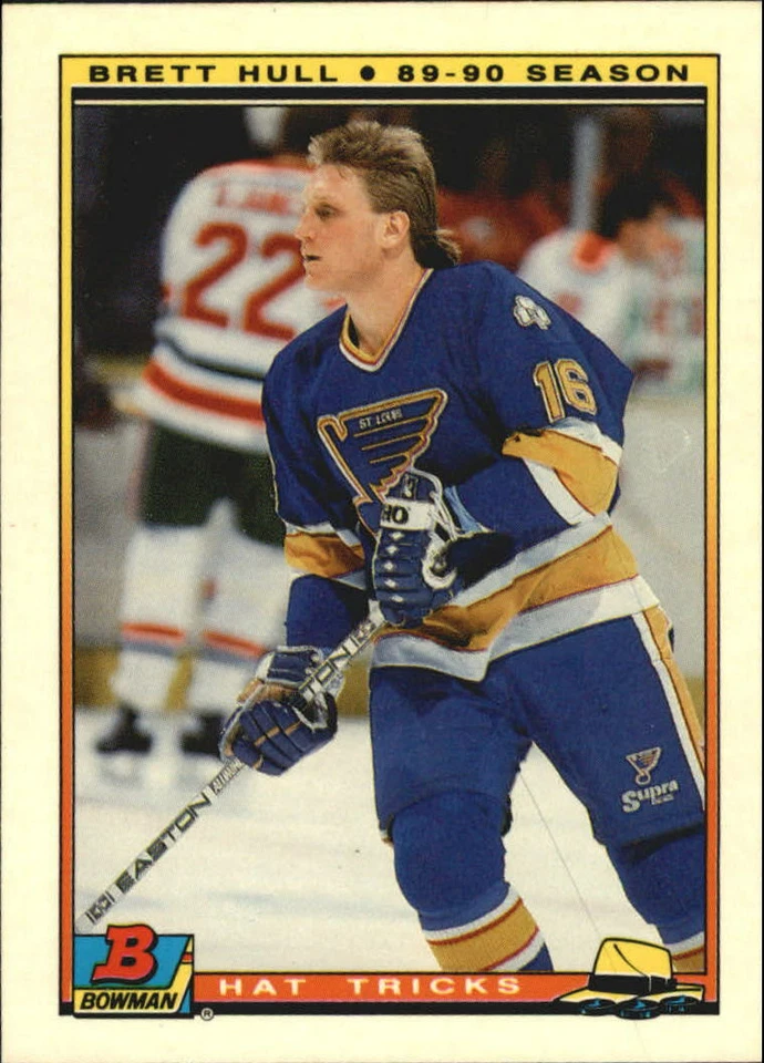 1990-91 Bowman Hat Tricks Hockey Card Pick - Image 1 of 1