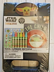 Disney Star Wars The Mandalorian Baby Yoda set taccuini da viaggio appunti nuovi - Foto 1 di 4