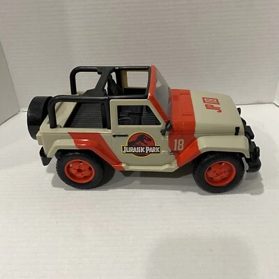 Jada Jurassic Park Jeep Wrangler JP18 Remote Control Car 2014 1:16 RC, No Remote - Image 1 of 4