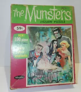 Vintage 1965 Whitman - Puzzle "I Mostri" 100 pezzi COMPLETO - Foto 1 di 3