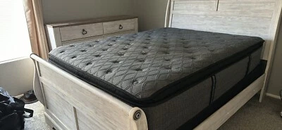 Design by Ashley Willowton Queen Bedroom Collection With Mattress & Nightstand - Image 1 of 3