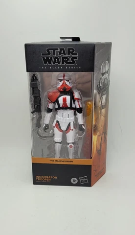 Star Wars The Black Series INCINERATOR TROOPER 6" Figure NIB The Mandalorian Cover