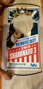Sharknado 3 Promotional Item that Rolls Up Place Your Face in UNCLE SAM Body - Picture 1 of 3
