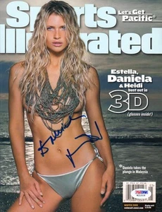 DANIELA PESTOVA SIGNED AUTOGRAPHED FULL SPORTS ILLUSTRATED NO LABEL PSA/DNA - Picture 1 of 2