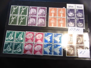 BRD Briefmarken 4Blocks Konvolut - Bild 1 von 5