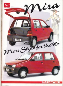 1990 DAIHATSU L201 MIRA New Zealand Market 2 Page Brochure Cuore Domino Handivan - Picture 1 of 1