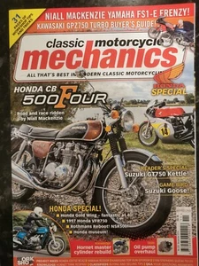 Classic Mechanics Magazine - NOVEMBER 2014 SUZUKI GT750 GOLD WING VFR750 NSR500 - Picture 1 of 3