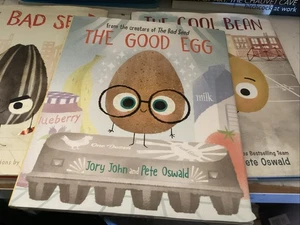 Lot 3 Jory John Good Egg-Bad Seed-Cool Bean- HC - Imagen 1 de 2