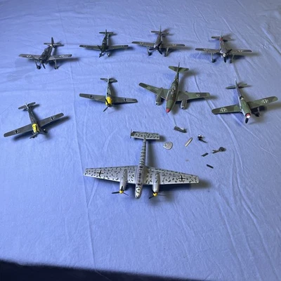 Vintage Corgi WWII Die Cast Model Airplanes + Other Quality Military Planes (9) - Image 1 of 4