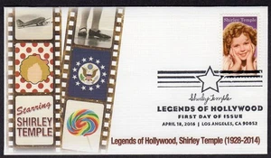2016 Child Actress SHIRLEY TEMPLE (Scott 5060) - Fleetwood FDC TC54 - Picture 1 of 1