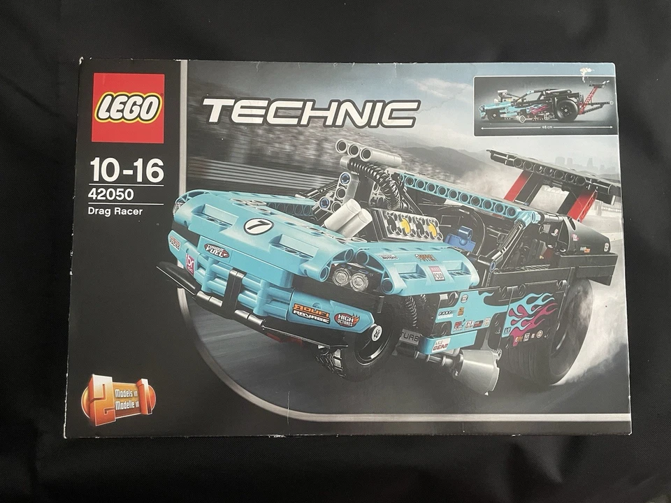 LEGO Technic 42050 Drag Racer | New + Sealed | Retired 2016 Set - Image 1 of 2