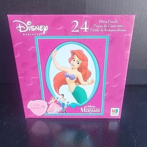 New Hasbro Disney Princess "Little Mermaid 24 Piece 10" x 13" Jigsaw Puzzle 2005 - Picture 1 of 3