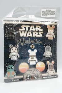 Star Wars Vinylmation 2012 Disney Pin Set 2 With Sealed Mystery Pin - Picture 1 of 7