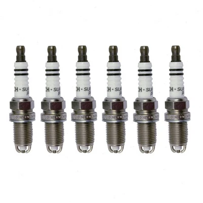 Velas de ignição Bosch cobre níquel 6 peças para 1995-1998 Audi A6 Quattro 2.8L V6 uz - Imagem 1 de 4