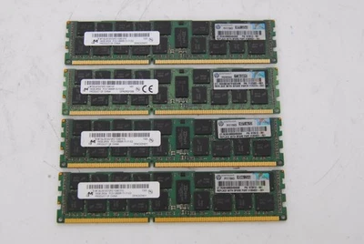 Micron 64GB (4x16GB) MT36JSF2G72PZ-1G6E1FG 16GB ECC 2Rx4 PC3-12800R (672612-081) - Image 1 of 4