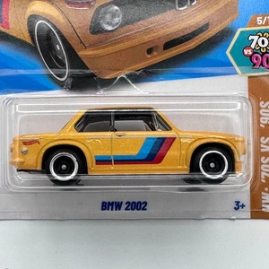 🔥 Hot Wheels 70’s vs 90’s BMW 2002 #5/10 Yellow Gold HW 77/250 Die Cast 1:64 - Picture 1 of 7