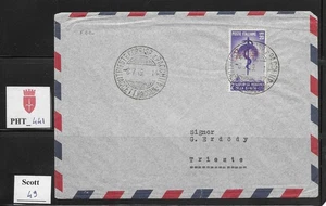PHT_441. TRIESTE FTT. FDC letter w. 1949 ORGANIZ. MONDIALE SANITA'. Scott 49 - Picture 1 of 1