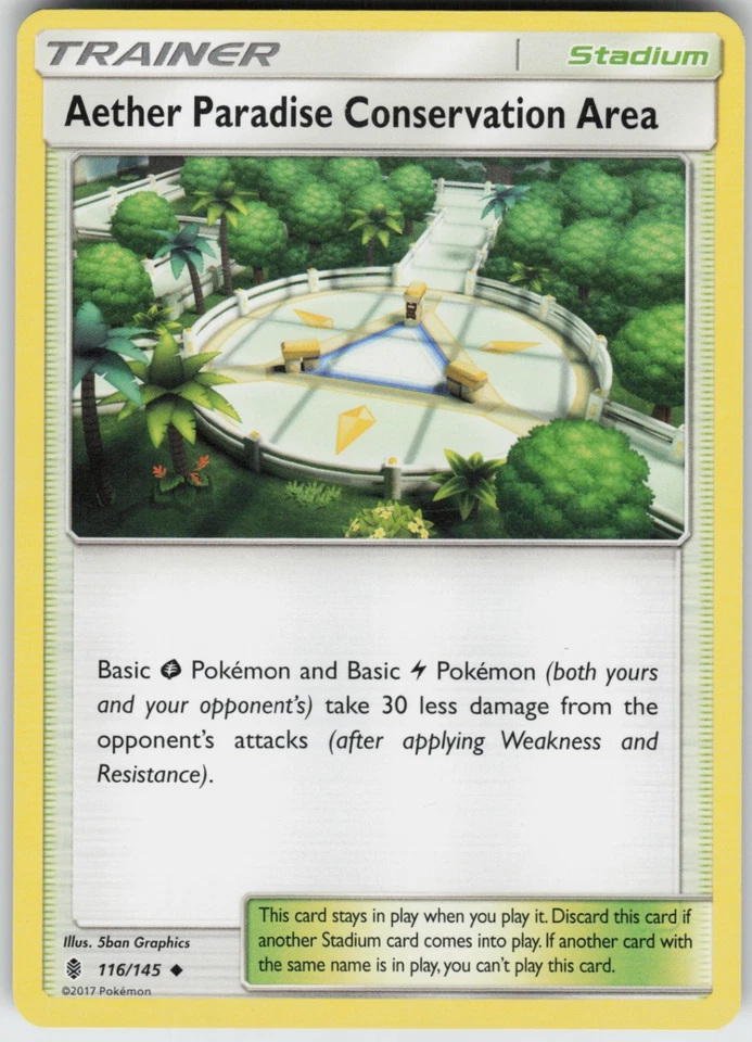 Aether Paradise Conservation Area 116/145 Uncommon  SM - Guardians Rising - Image 1 of 1