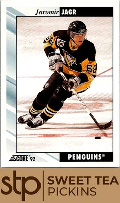 1992-93 Score #113 Jaromir Jagr - Image 1 of 2