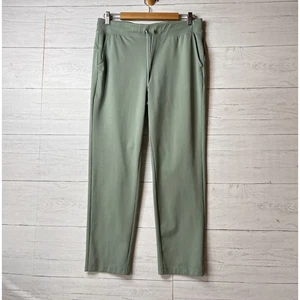 Yogalicious Pants Womens Size Large Sage Green Lux Avenue Straight Leg Stretch - Picture 1 of 12