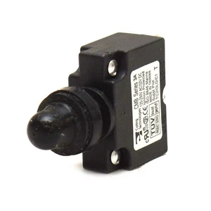 Carling Boat Push-to-Reset Circuit Breaker | w/ Boot 3A 125-250 VAC - Picture 1 of 3